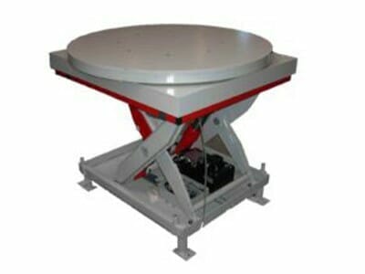 Figure Hydraulic hub rotary table