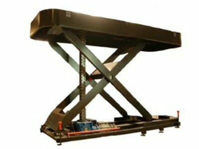 Illustration of mechanically driven lifting table