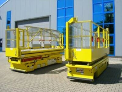 Mobile roof work platform (walkable)